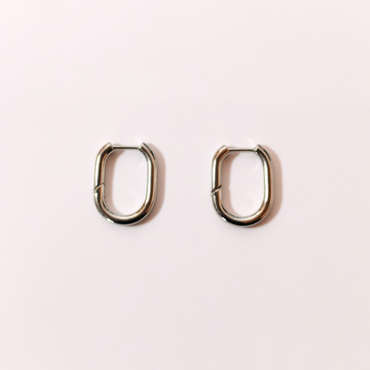 Créoles ovales M (22 * 17mm)