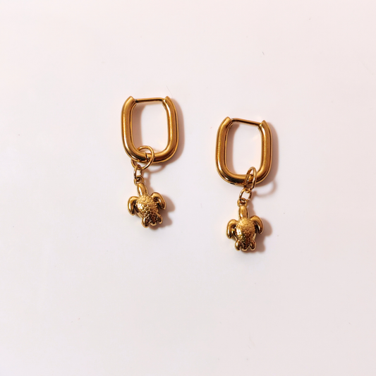 Charms tortue inox