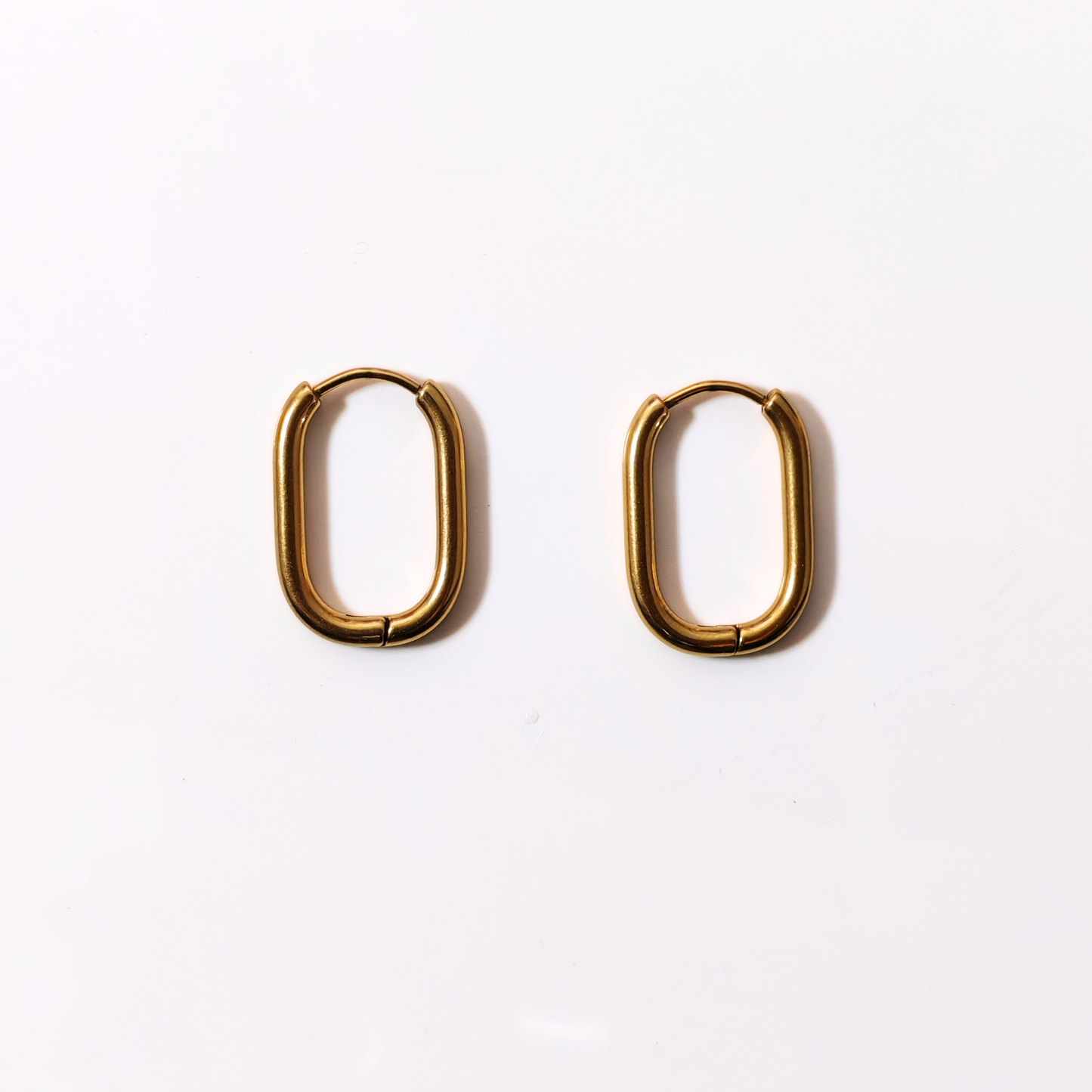 Créoles ovales 21mm * 15mm